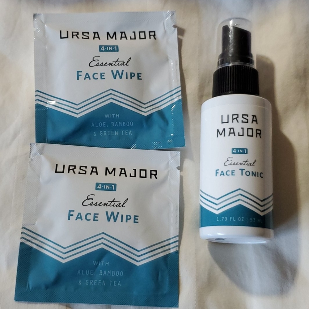 Ursa Major 'Essential 4-in-1'  Face Wipes & Toner